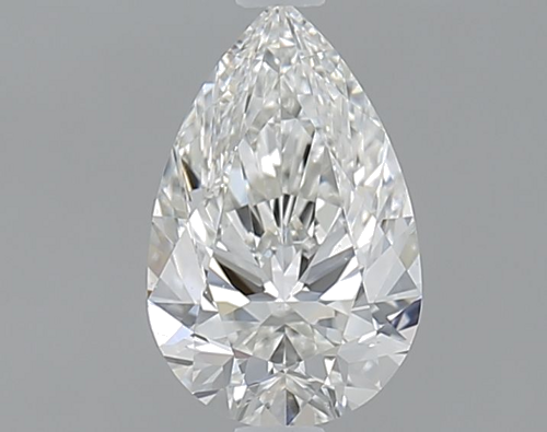 1.0 carat H-VS2 Natūralus Pear Deimantas (1)