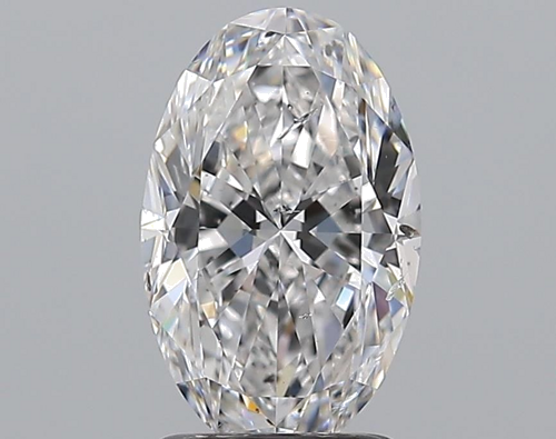 2.01 carat D-SI2 Natūralus Oval Deimantas (1)