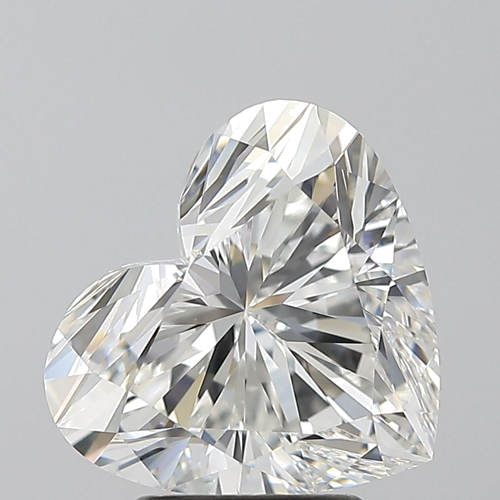 3.51 carat D-VS1 Natūralus Heart Deimantas (1)