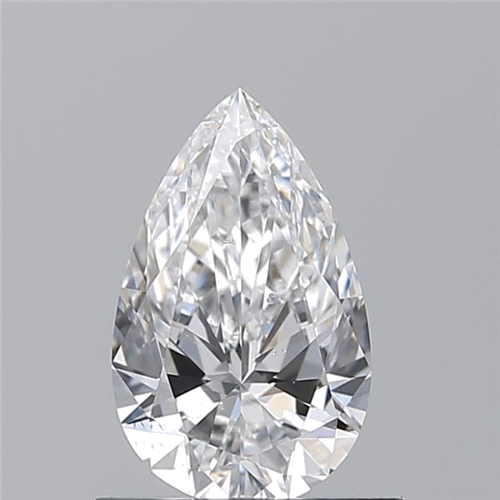 0.71 carat D-SI1 Natūralus Pear Deimantas (1)