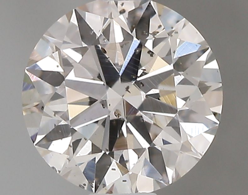 0.6 carat Faint Pinkish Brown-SI2 GD cut Natūralus Round Deimantas (1)