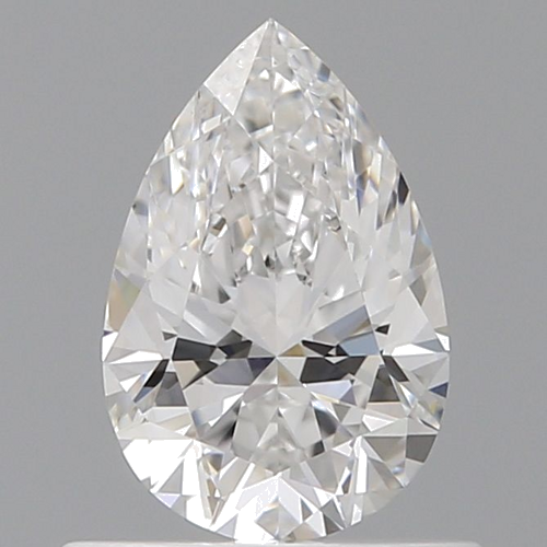 0.56 carat D-VS2 Natūralus Pear Deimantas (1)