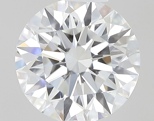 0.42 carat F-VVS1 Excellent cut Natūralus Round Deimantas (1)