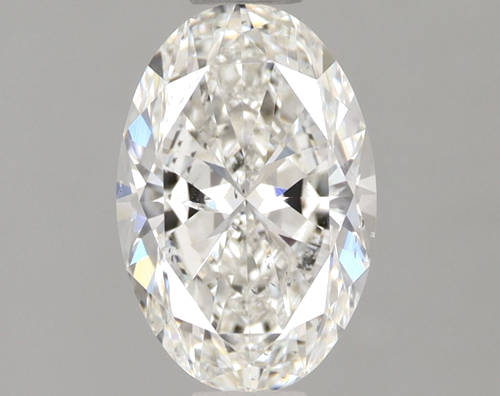 1.3 carat H-SI2 Natūralus Oval Deimantas (1)