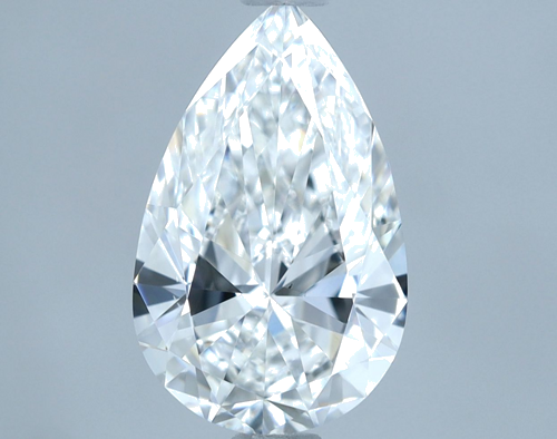 1.3 carat E-VS2 Natūralus Pear Deimantas (1)