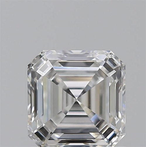 1.02 carat F-VS2 Natūralus Asscher Deimantas (1)
