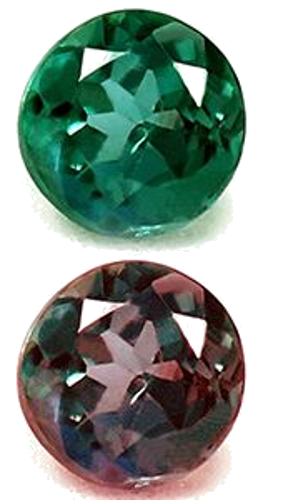 0.21 carat GREEN Round Alexandrite (1)