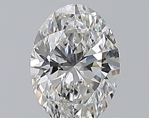 0.5 carat D-VVS2 Natūralus Oval Deimantas (1)