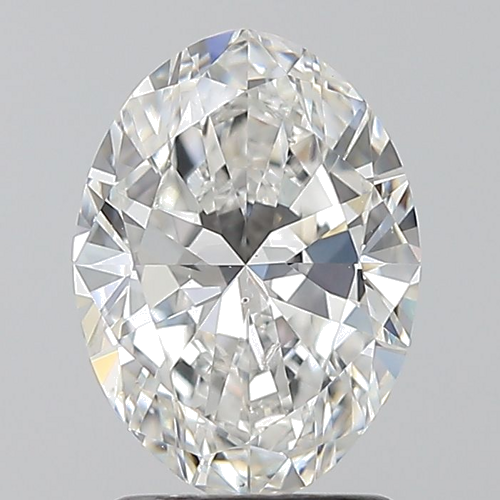 1.7 carat E-SI1 Natūralus Oval Deimantas (1)