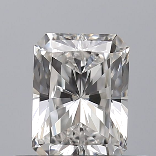 0.51 carat F-VVS1 Natūralus Radiant Deimantas (1)