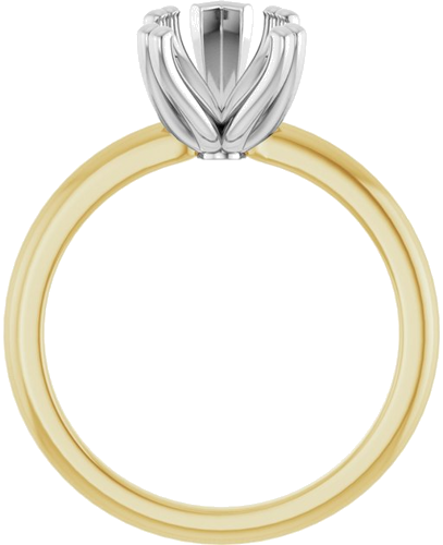 Sužadėtuvių Žiedas „Twin-Prong Octet® Solitaire“ 14k yellow/white gold Pear 11.5mm x 7mm (2)