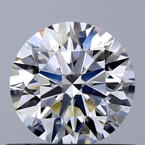 0.6 carat F-SI1 Excellent cut Natūralus Round Deimantas (1)