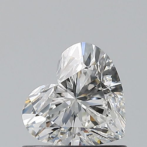 0.7 carat G-VS1 Natūralus Heart Deimantas (1)