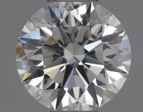 0.33 carat F-SI2 Excellent cut Natūralus Round Deimantas (1)