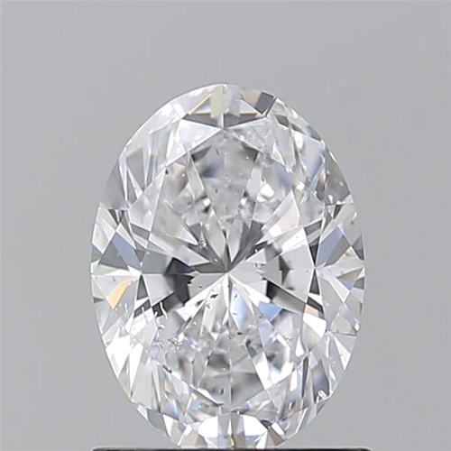 1.2 carat D-SI2 Natūralus Oval Deimantas (1)