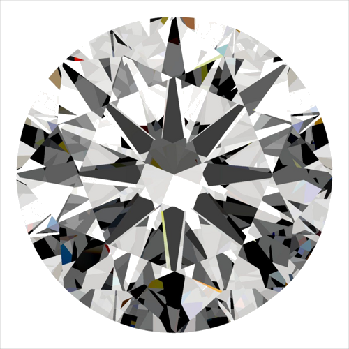 0.3 carat G-SI1 Very Good cut Natūralus Round Deimantas (1)
