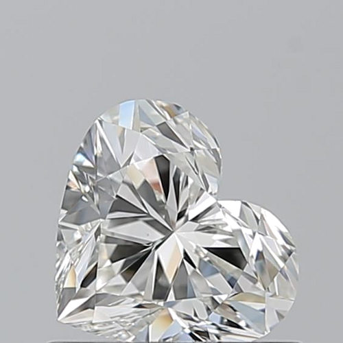 0.73 carat J-VS1 Natūralus Heart Deimantas (1)