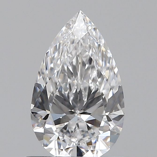 0.6 carat D-VS1 Natūralus Pear Deimantas (1)