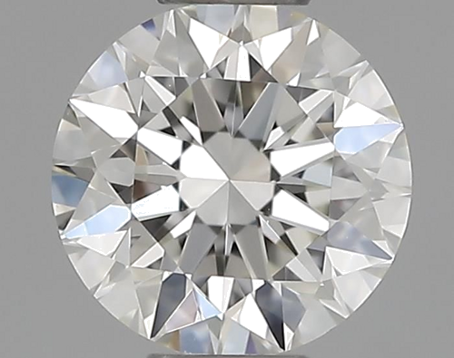 0.37 carat I-VVS2 Excellent cut Natūralus Round Deimantas (1)