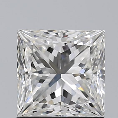 1.2 carat H-VVS2 Natūralus Princess Deimantas (1)