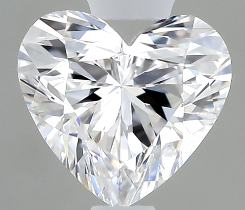 0.4 carat D-VVS2 Natūralus Heart Deimantas (1)