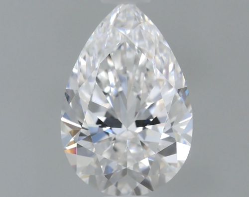 0.43 carat D-VVS2 Natūralus Pear Deimantas (1)