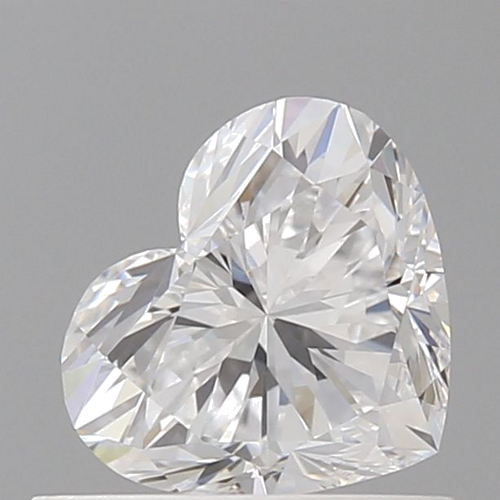 0.7 carat D-VS1 Natūralus Heart Deimantas (1)