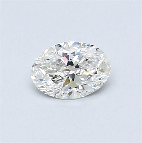 0.4 carat F-VS1 Natūralus Oval Deimantas (1)