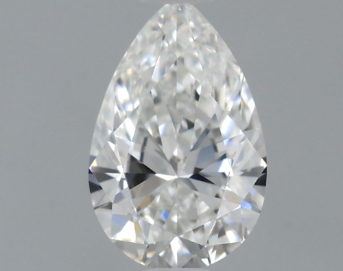 0.3 carat F-VS2 Natūralus Pear Deimantas (1)