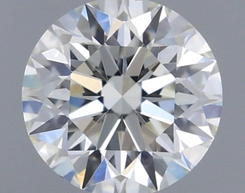 0.38 carat H-VVS1 Excellent cut Natūralus Round Deimantas (1)