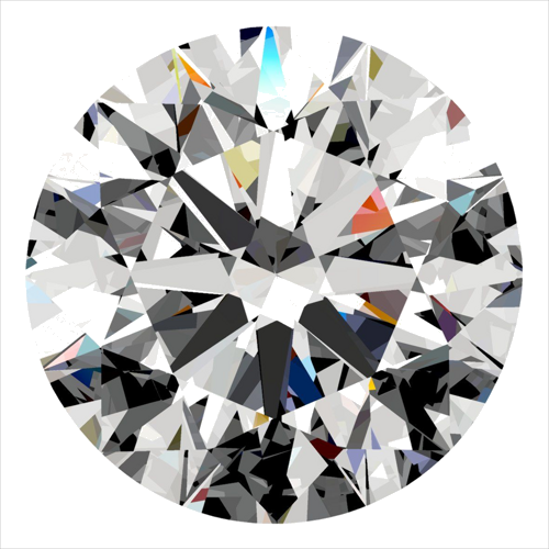 0.3 carat G-VVS1 Excellent cut Natūralus Round Deimantas (1)
