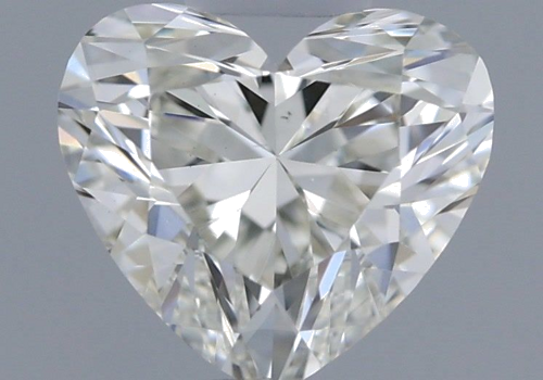 0.43 carat K-VS1 Natūralus Heart Deimantas (1)
