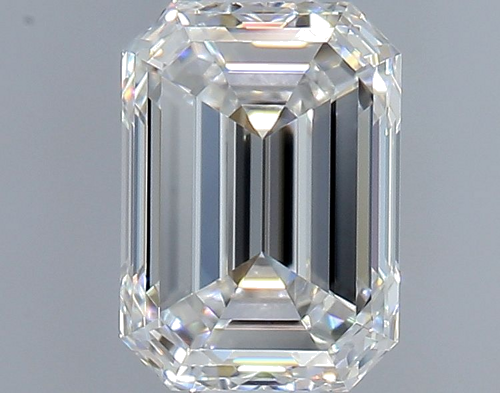0.7 carat F-VVS2 Natūralus Emerald Deimantas (1)