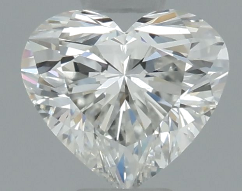 0.51 carat F-VS2 Natūralus Heart Deimantas (1)