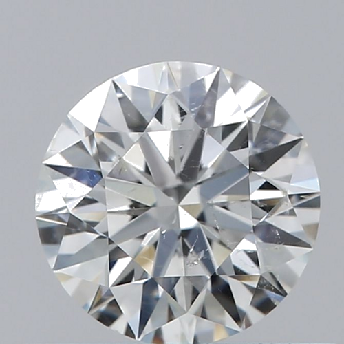 0.52 carat I-SI2 Excellent cut Natūralus Round Deimantas (1)