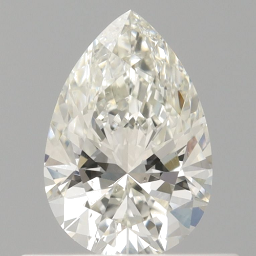 0.52 carat I-VS2 Natūralus Pear Deimantas (1)