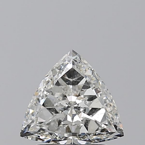 1.01 carat G-SI2 Natūralus Triangular Deimantas (1)