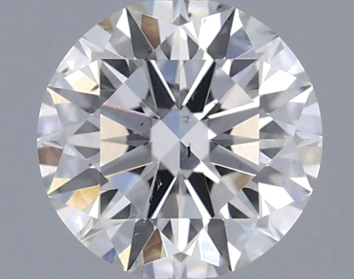 0.44 carat I-SI1 Excellent cut Natūralus Round Deimantas (1)
