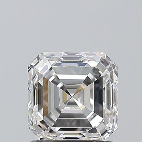 1.2 carat G-VS2 Natūralus Asscher Deimantas (1)