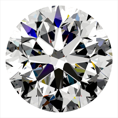 0.3 carat D-VS1 Very Good cut Natūralus Round Deimantas (1)