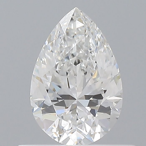 0.51 carat E-VS2 Natūralus Pear Deimantas (1)