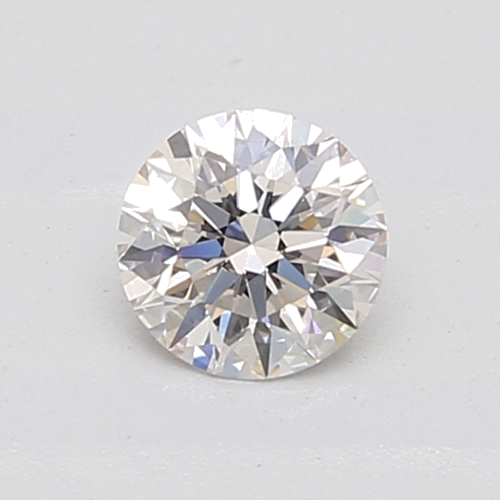 0.55 carat Faint  Pink-VVS2 GD cut Natūralus Round Deimantas (1)