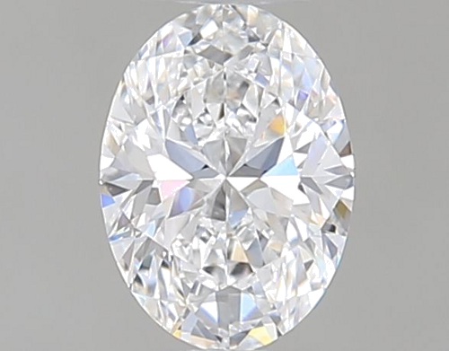 0.3 carat D-VVS1 Natūralus Oval Deimantas (1)