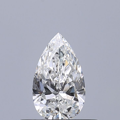 0.34 carat E-IF Natūralus Pear Deimantas (1)