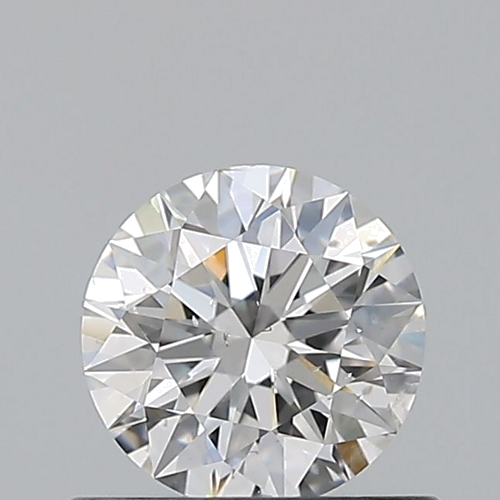 0.6 carat F-SI2 Excellent cut Natūralus Round Deimantas (1)