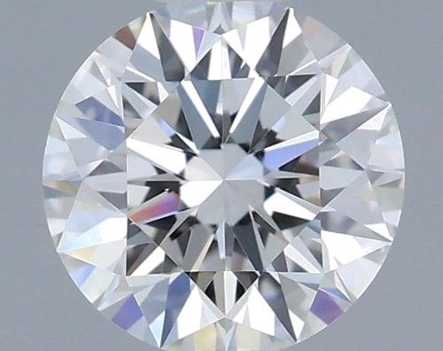 0.43 carat F-VVS2 Excellent cut Natūralus Round Deimantas (1)