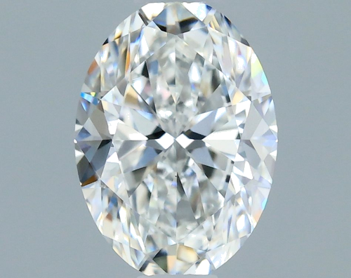 0.58 carat F-VS1 Natūralus Oval Deimantas (1)