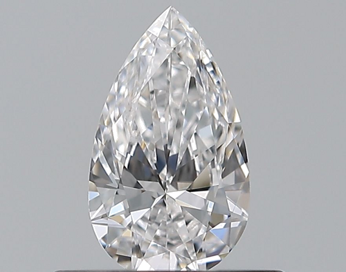 0.38 carat D-VVS1 Natūralus Pear Deimantas (1)