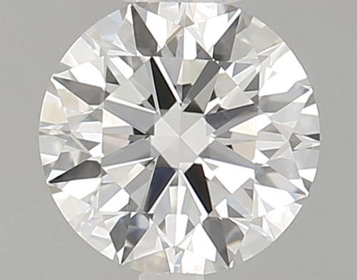 0.53 carat F-VVS2 Excellent cut Natūralus Round Deimantas (1)