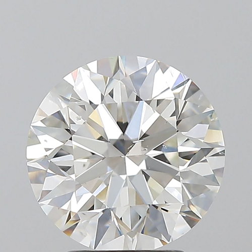 3.01 carat H-SI2 Excellent cut Natūralus Round Deimantas (1)